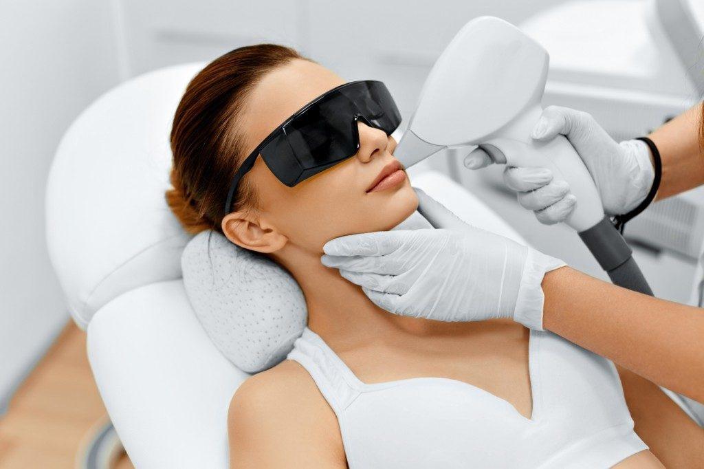 Laser hair reduction